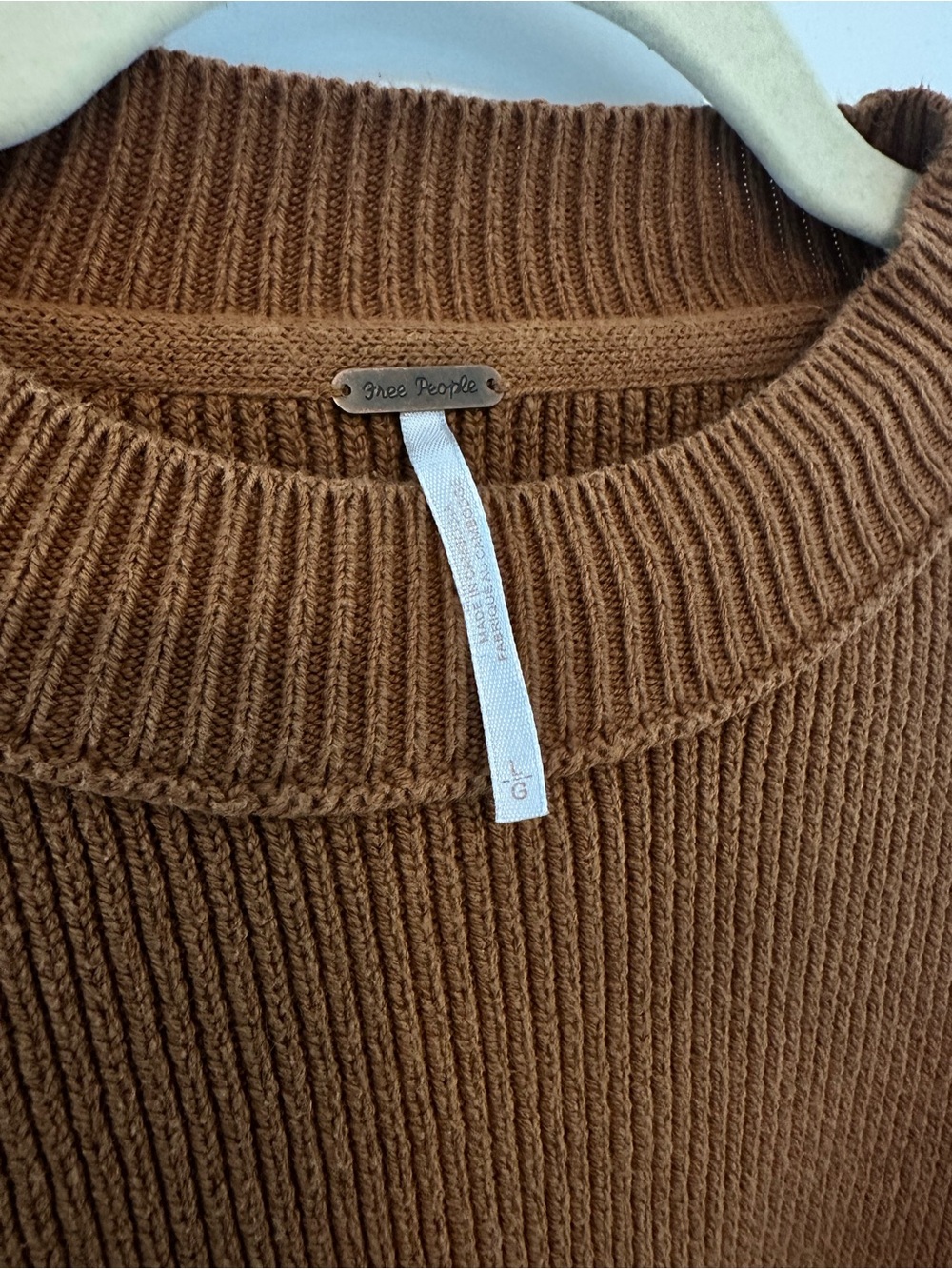 Major Sale! Free People Easy Street Tunic-Brown - Picture 6 of 8